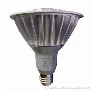 LED par lights bulb, 16W IP65 dimmable with longer life and uniformed light distribution